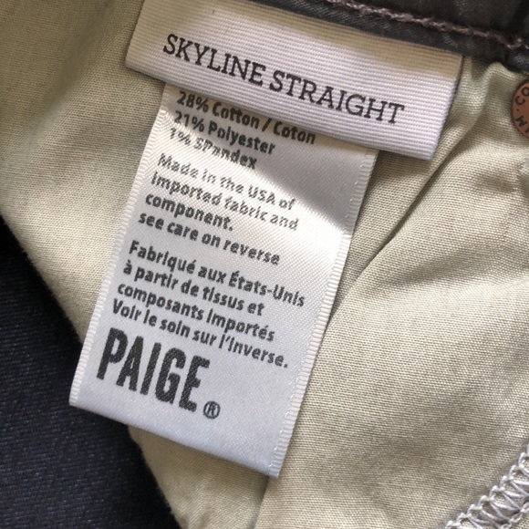 PAIGE Women’s Straight Leg Jeans - Picture 5 of 8